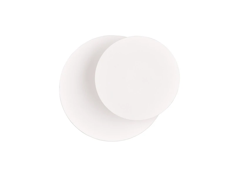 MeineWunschleuchte 2-er Set LED Wandleuchten Mit Indirekter Beleuchtung, Weiß Ø 18cm 7 MeineWunschleuchte 2-er Set LED Wandleuchten Mit Indirekter Beleuchtung, Weiß Ø 18cm – Bild 7