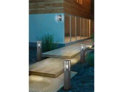 MeineWunschleuchte 2-flammige Eckige LED Außendeckenleuchte In Anthrazit - Hausbeleuchtung -Licht Welt Geschaft 2 flammige eckige led aussendeckenleuchte in anthr 5