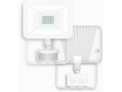 ELRO 20 Watt LED Flutlichtstrahler Mit Bewegungsmelder Weiß, IP54 -Licht Welt Geschaft 20 watt led flutlichtstrahler mit bewegungsmelder 1 3