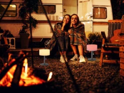 FHL Easy 2er SET Akku Outdoor Tischlampen Mit RGB Farbwechsel, Höhe 25cm -Licht Welt Geschaft 2er set akku outdoor tischlampen mit rgb farbwechs 8