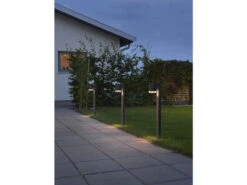 Konstsmide 2er-Set Aluminium Wegeleuchte MODENA Schwarz, GU10, Höhe 70 Cm, IP44 -Licht Welt Geschaft 2er set aluminium wegeleuchte modena schwarz gu10 1 3