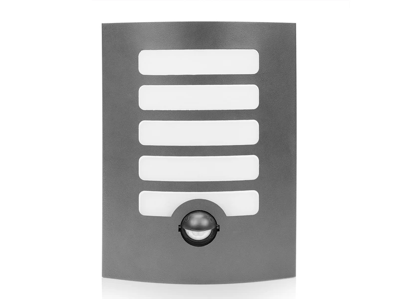 Smartwares 2er Set Dezente Außenwandleuchte Mit Bewegungsmelder Dunkelgrau, IP44, 20 X 15cm 2 Smartwares 2er Set Dezente Außenwandleuchte Mit Bewegungsmelder Dunkelgrau, IP44, 20 X 15cm – Bild 2