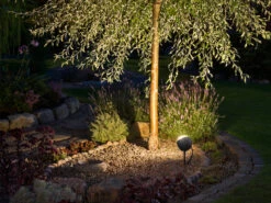 Konstsmide 2er-Set LED-Erdspießstrahler Gartenstrahler LECCE 40cm Alu, Schwenkbar, 4W, IP44 -Licht Welt Geschaft 2er set led erdspiessstrahler gartenstrahler lecce 3