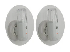 Niermann 2er Set LED-Nachtlichter 3in1 Multifunktions-LED Taschenlampe & Notbeleuchtung