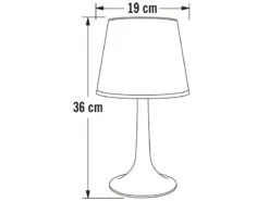 MeineWunschleuchte 2er Set LED Solar Outdoor Tischleuchten Schwarz, Höhe 36cm -Licht Welt Geschaft 2er set led solar outdoor tischleuchten schwarz ho 3