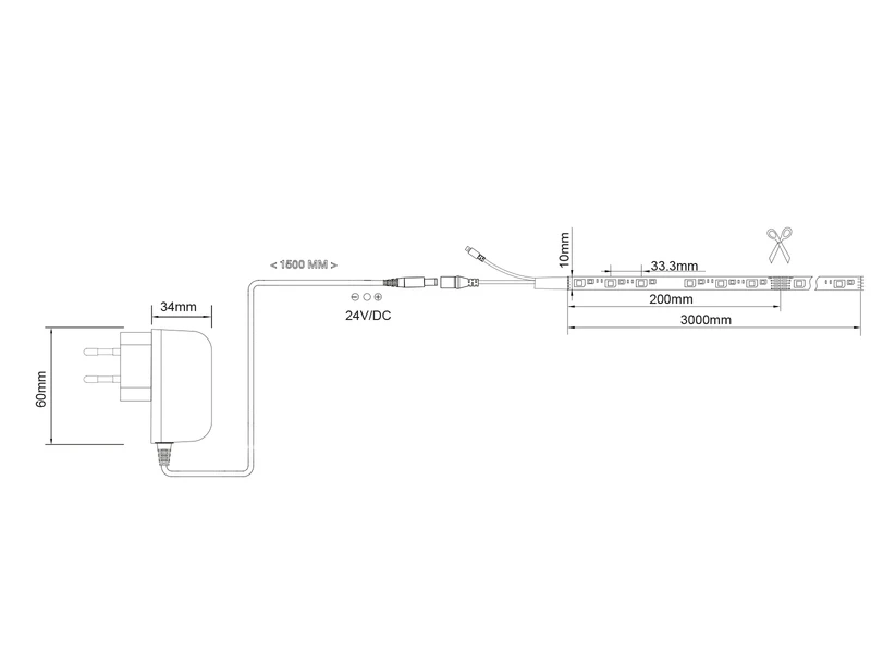 MeineWunschleuchte 2er Set LED Streifen Mit Fernbedienung, RGB Farbwechsel & Dimmer - 3 Meter 9 MeineWunschleuchte 2er Set LED Streifen Mit Fernbedienung, RGB Farbwechsel & Dimmer - 3 Meter – Bild 9