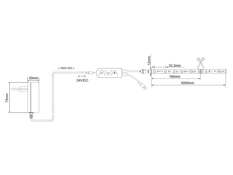 MeineWunschleuchte 2er Set LED Streifen Mit Fernbedienung, RGB & Sound Control Funktion - 5 Meter 10 MeineWunschleuchte 2er Set LED Streifen Mit Fernbedienung, RGB & Sound Control Funktion - 5 Meter – Bild 10