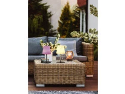 FHL Easy 2er SET Outdoor Akku Tischlampen Ohne Kabel Mit RGB Farbwechsel H: 29cm -Licht Welt Geschaft 2er set outdoor akku tischlampen ohne kabel mit rg 9