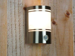 Ranex 2er-Set Rostfreie Außenwandleuchte Mit 7m/100° Bewegungsmelder, E27 60W -Licht Welt Geschaft 2er set rostfreie aussenwandleuchte mit 7m 100 bew 2