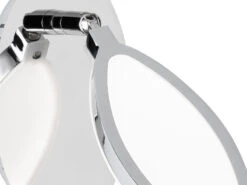 Wofi 2er Set Schwenkbare LED Wandleuchte CHARLIZE Mit Schalter In Chrom -Licht Welt Geschaft 2er set schwenkbare led wandleuchte charlize mit s 2