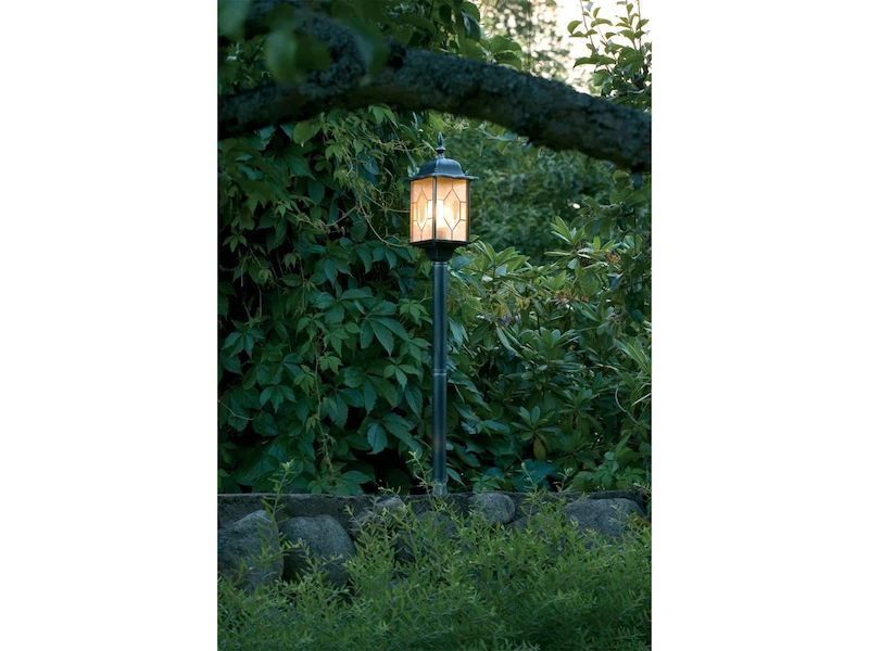 Konstsmide 2er-Set Wegeleuchten MILANO, E27, Bleikristalloptik, IP43, Höhe 105 Cm 3 Konstsmide 2er-Set Wegeleuchten MILANO, E27, Bleikristalloptik, IP43, Höhe 105 Cm – Bild 3