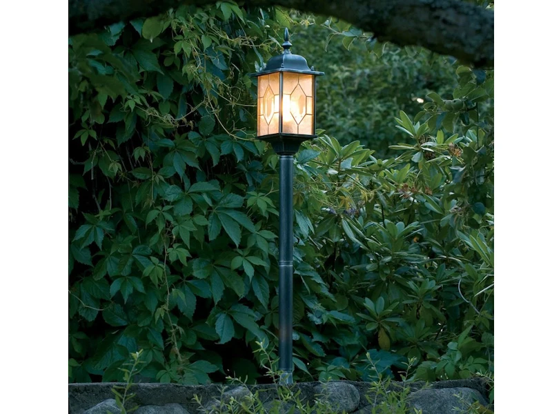 Konstsmide 2er-Set Wegeleuchten MILANO, E27, Bleikristalloptik, IP43, Höhe 105 Cm 4 Konstsmide 2er-Set Wegeleuchten MILANO, E27, Bleikristalloptik, IP43, Höhe 105 Cm – Bild 4
