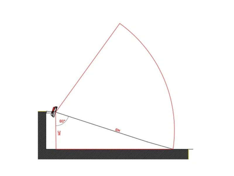 Perel 30 Watt LED Strahler Bewegungsmelder & Fernbedienung, 4000 Kelvin, IP65, 15x21cm 6 Perel 30 Watt LED Strahler Bewegungsmelder & Fernbedienung, 4000 Kelvin, IP65, 15x21cm – Bild 6