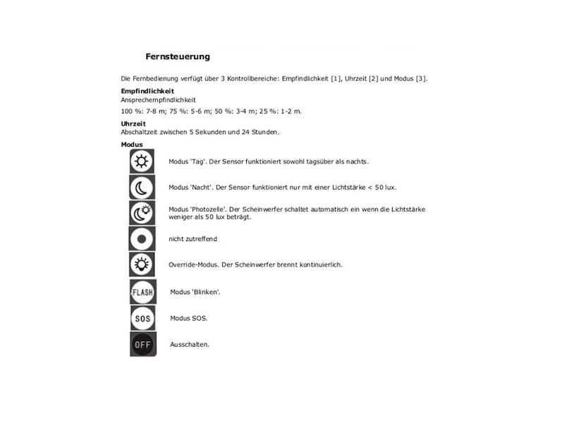 Perel 30 Watt LED Strahler Bewegungsmelder & Fernbedienung, 4000 Kelvin, IP65, 15x21cm 7 Perel 30 Watt LED Strahler Bewegungsmelder & Fernbedienung, 4000 Kelvin, IP65, 15x21cm – Bild 7