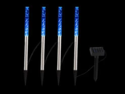 Globo 8 Stück LED Solarleuchten Mit Erdspieß, Solar Gartenleuchten Mit Farbwechsel 8 Globo 8 Stück LED Solarleuchten Mit Erdspieß, Solar Gartenleuchten Mit Farbwechsel -Licht Welt Geschaft 8 stueck led solarleuchten mit erdspiess solar gar 2