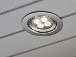 Konstsmide 2er Set LED Deckeneinbaustrahler Für Bad Und Außenbereich, Ø 12,5cm, Schwenkbar -Licht Welt Geschaft ambientebild 23