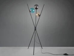 Trio Leuchten Ausgefallene Dreibein Stehleuchte LANCE Mit Bunten Glaskugeln & Fußschalter 13 Trio Leuchten Ausgefallene Dreibein Stehleuchte LANCE Mit Bunten Glaskugeln & Fußschalter -Licht Welt Geschaft ausgefallene dreibein stehleuchte lance mit bunten 5