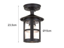 Elstead Lighting Außen Deckenlaterne HEREFORD Aus Alu Im Landhausstil, Schwarz Höhe 23,5cm 16 Elstead Lighting Außen Deckenlaterne HEREFORD Aus Alu Im Landhausstil, Schwarz Höhe 23,5cm -Licht Welt Geschaft aussen deckenlaterne hereford aus alu im landhauss 16