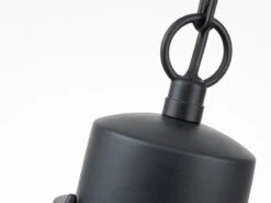 Elstead Lighting Außen Hängeleuchte COPENHAGEN Aus Edelstahl, Schwarz Ø22cm -Licht Welt Geschaft aussen haengeleuchte copenhagen aus edelstahl schw 3