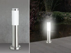 Ranex Außen Sockelleuchte Aus Edelstahl, Höhe 45cm