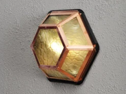 Konstsmide Außenleuchte CASTOR Für Wand & Decke Aus Kupfer, Höhe 30cm