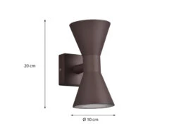 Trio Leuchten Außenwandleuchte ARDAS Up And Down In Rostoptik, Höhe 20cm 12 Trio Leuchten Außenwandleuchte ARDAS Up And Down In Rostoptik, Höhe 20cm -Licht Welt Geschaft aussenwandleuchte ardas up and down in rostoptik h 3