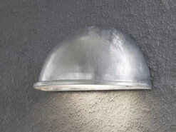 Konstsmide Außenwandleuchte Downlight TORINO Galvanisiert, 28 X 13,5 Cm, Hausbeleuchtung
