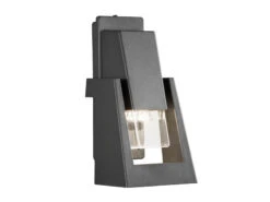 Konstsmide Außenwandleuchte POTENZA, Aluminium Anthrazit, GU10-Sockel, IP54