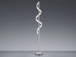 Trio Leuchten Coole LED Stehleuchte SYDNEY In Silber Chrom Höhe 162cm -Licht Welt Geschaft coole led stehleuchte sydney in silber chrom hoehe 2