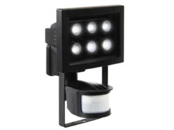 Ranex CREE LED-Flutlichtstrahler 12m/180° Bewegungsmelder, IP44