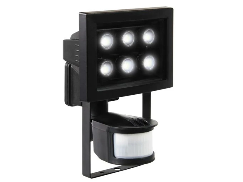 Ranex CREE LED-Flutlichtstrahler 12m/180° Bewegungsmelder, IP44 1 Ranex CREE LED-Flutlichtstrahler 12m/180° Bewegungsmelder, IP44