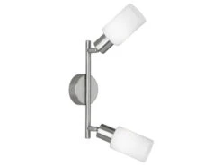 Reality Leuchten Deckenstrahler MARS 2 Flammig Silber Opal Glasschirme Weiß, 25cm Breit 9 Reality Leuchten Deckenstrahler MARS 2 Flammig Silber Opal Glasschirme Weiß, 25cm Breit -Licht Welt Geschaft deckenstrahler mars 2 flammig silber opal glasschi 2