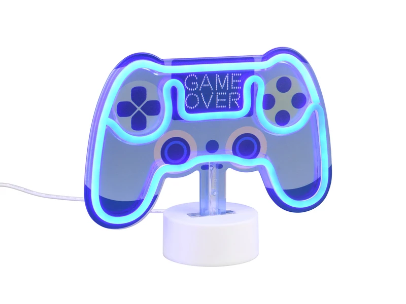 Reality Leuchten Deko LED Tischleuchte CONTROL Batterie- Oder USB Betrieben, Höhe 18cm 2 Reality Leuchten Deko LED Tischleuchte CONTROL Batterie- Oder USB Betrieben, Höhe 18cm – Bild 2