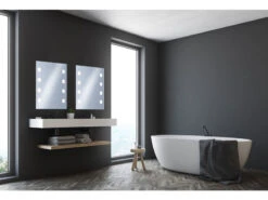 Fischer & Honsel Dimmbare LED Badezimmer Wandleuchte SPIEGEL Mit Beleuchtung, 70 X 56 Cm 6 Fischer & Honsel Dimmbare LED Badezimmer Wandleuchte SPIEGEL Mit Beleuchtung, 70 X 56 Cm -Licht Welt Geschaft dimmbare led badezimmer wandleuchte spiegel mit be 2