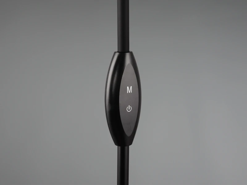 Reality Leuchten Dimmbare LED Stehleuchte TORO Schwanenhals, Schwarz, Höhe 145cm 8 Reality Leuchten Dimmbare LED Stehleuchte TORO Schwanenhals, Schwarz, Höhe 145cm – Bild 8