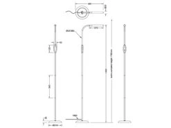 Reality Leuchten Dimmbare LED Stehleuchte TORO Schwanenhals, Schwarz, Höhe 145cm 20 Reality Leuchten Dimmbare LED Stehleuchte TORO Schwanenhals, Schwarz, Höhe 145cm -Licht Welt Geschaft dimmbare led stehleuchte toro schwanenhals schwarz 9