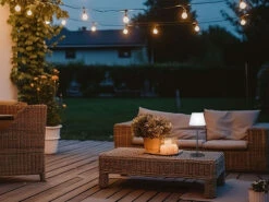 FHL Easy Dimmbare Outdoor Akku Tischlampe FLUS Ohne Stromkabel - Höhe 38cm -Licht Welt Geschaft dimmbare outdoor akku tischlampe flus ohne stromka 4