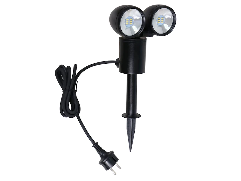 GAO Doppel LED-Scheinwerfer Mit Erdspiess / Gartenscheinwerfer 6 Watt 1 GAO Doppel LED-Scheinwerfer Mit Erdspiess / Gartenscheinwerfer 6 Watt