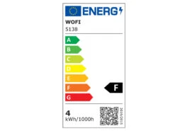 Wofi E14 Filament LED - 3 Watt, 320 Lumen, Warmweiß, Ø4,5cm - Extern Dimmbar -Licht Welt Geschaft e14 filament led 3 watt 320 lumen warmweiss 45cm e 2
