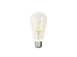 ECO-LIGHT E27 Filament LED Leuchtmittel - 9 Watt, 500 Lumen, 2200 - 5500K, Ø6,4cm Dimmbar