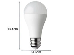 Wofi E27 LED - 17 Watt, 1521 Lumen, 3000 Kelvin Warmweiß, Ø6cm - Extern Dimmbar -Licht Welt Geschaft e27 led 17 watt 1521 lumen 3000 kelvin warmweiss 6 2