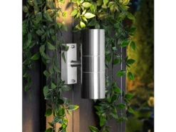 Smartwares Edelstahl Außenwandleuchte Mit Up/Down-Light, IP44, GU10