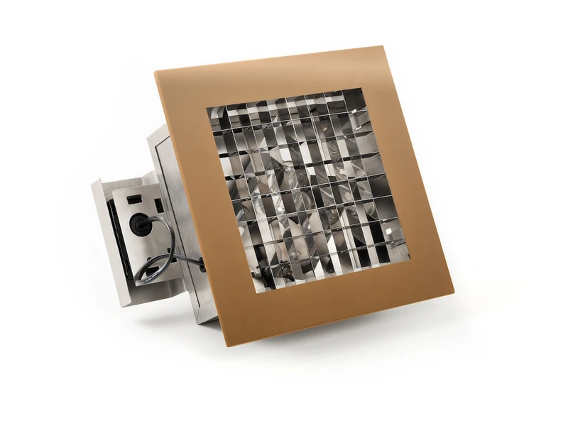 Konstsmide Elegante Deckeneinbauleuchte Aluminium Kupfer Lackiert E27, 27 X 27 Cm 2 Konstsmide Elegante Deckeneinbauleuchte Aluminium Kupfer Lackiert E27, 27 X 27 Cm – Bild 2