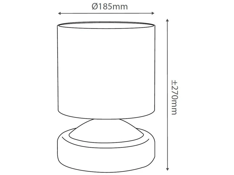 Ranex Elegante Designer-Tischleuchte, Chrom/Schirm Weiß, ANTONIO MIRO 2 Ranex Elegante Designer-Tischleuchte, Chrom/Schirm Weiß, ANTONIO MIRO – Bild 2