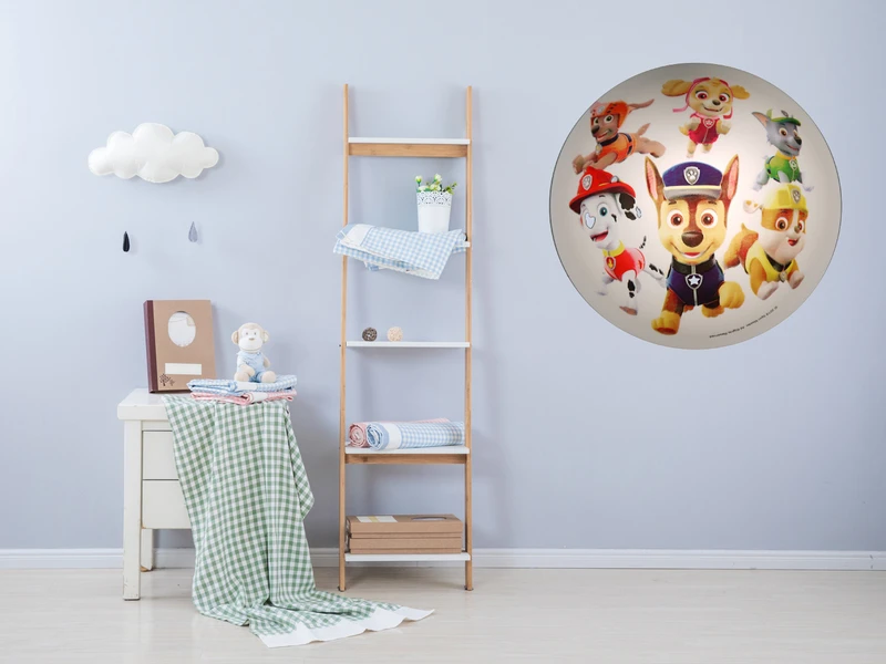 Niermann Farbenfrohe Kinderleuchte Deckenschale Ø35cm Zauberhaftes PAW PATROL Motiv 3 Niermann Farbenfrohe Kinderleuchte Deckenschale Ø35cm Zauberhaftes PAW PATROL Motiv – Bild 3