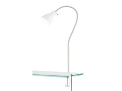 Licht Welt Geschaft -Licht Welt Geschaft flexible klemmleuchte weiss mit led leselampe fuer 1