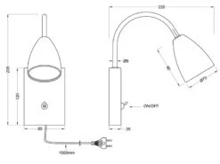 Trio Leuchten Flexible Leselampe WANDA, Wandleuchte Mit & Ohne Stecker, Messing Matt 13 Trio Leuchten Flexible Leselampe WANDA, Wandleuchte Mit & Ohne Stecker, Messing Matt -Licht Welt Geschaft flexible leselampe wanda wandleuchte mit ohne stec 29