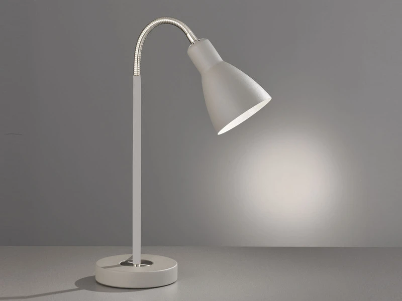 MeineWunschleuchte Flexible Schreibtischlampe Grau Mit LED - Leselampe & Arbeitsleuchte 3 MeineWunschleuchte Flexible Schreibtischlampe Grau Mit LED - Leselampe & Arbeitsleuchte – Bild 3