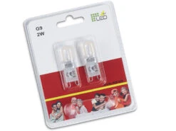 Trio Leuchten G9 LED 2Stk. Stiftsockel - 2,5 Watt, 210 Lumen, Warmweiß - Nicht Dimmbar