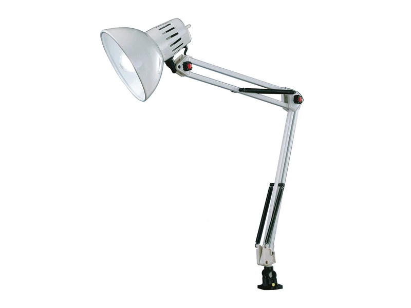 Trio Leuchten Gelenkleuchte/Klemmlampe TAJO, E27, Höhe Max. 90cm Verstellbar, Weiß 1 Trio Leuchten Gelenkleuchte/Klemmlampe TAJO, E27, Höhe Max. 90cm Verstellbar, Weiß